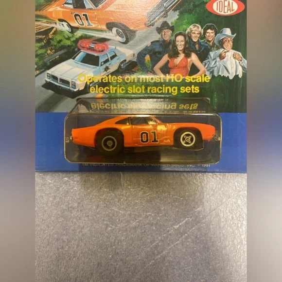 Vintage 1981 Ideal The Dukes Of Hazzard Dodge Charger General Lee Slot Car New! - Picture 2 of 9